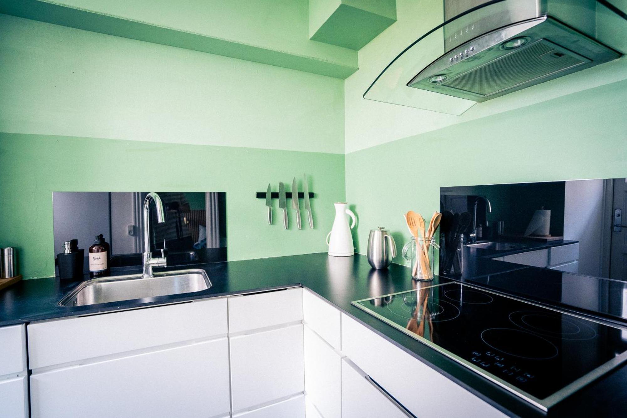 Spacious Green Apartment With Amazing Loft Kopenhagen Bagian luar foto